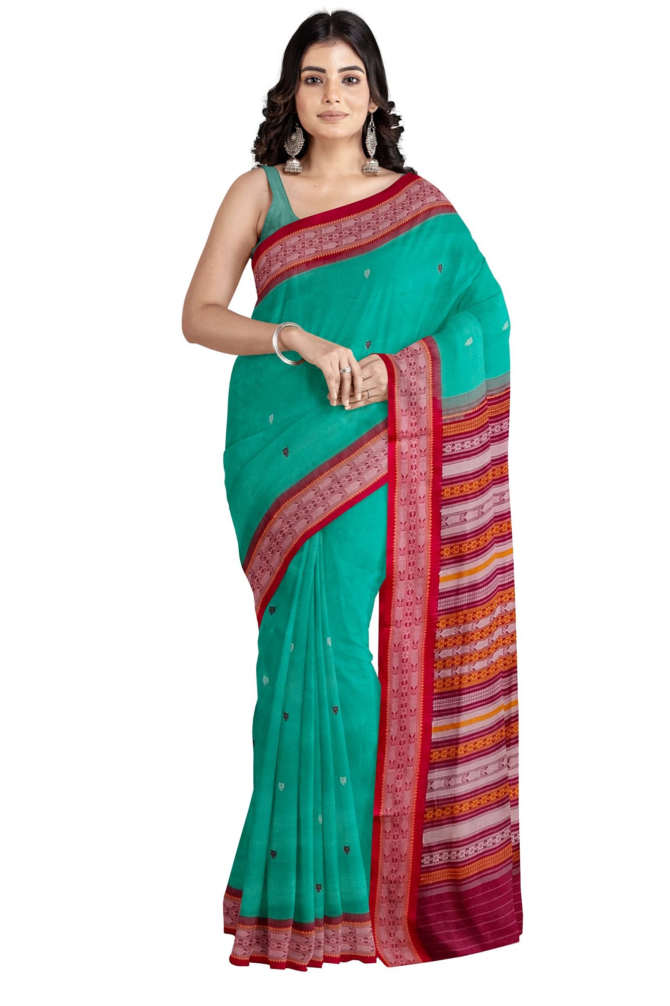Bomkai Cotton Saree