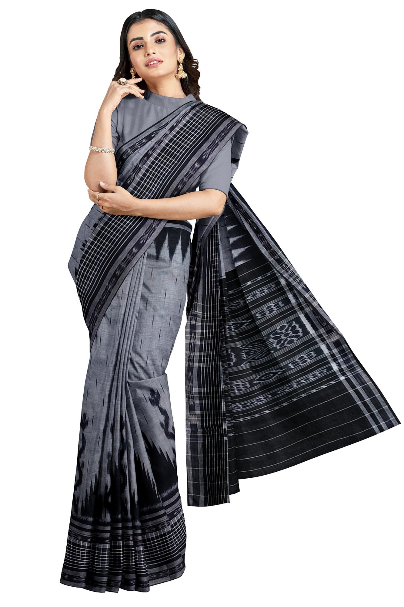 Odisha Handloom Maniabandha Cotton Saree