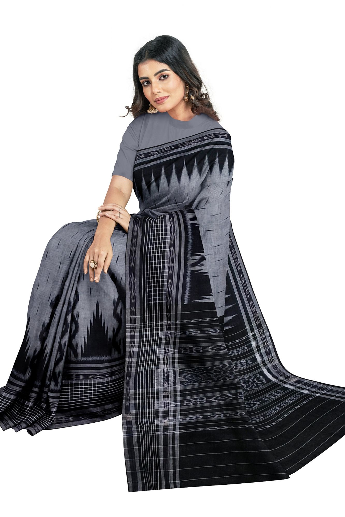 Odisha Handloom Maniabandha Cotton Saree