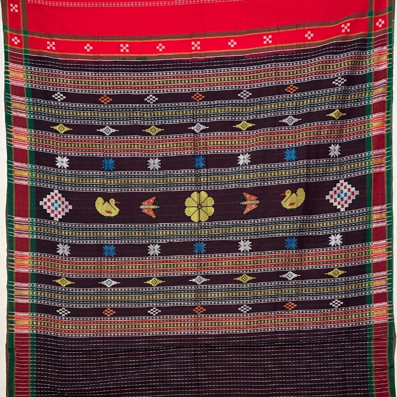 Revival Weave Dhalapathara Handloom Cotton Sarees