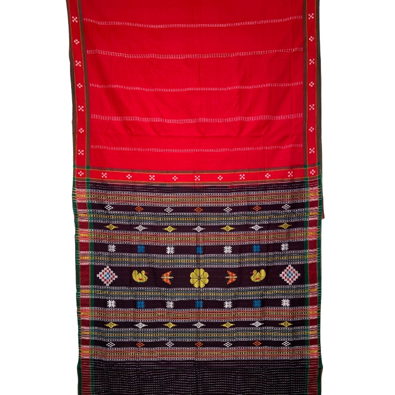 Revival Weave Dhalapathara Handloom Cotton Sarees