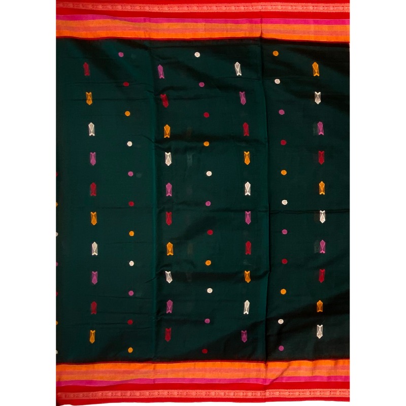 Sonepuri Bomkai Handloom Cotton Saree