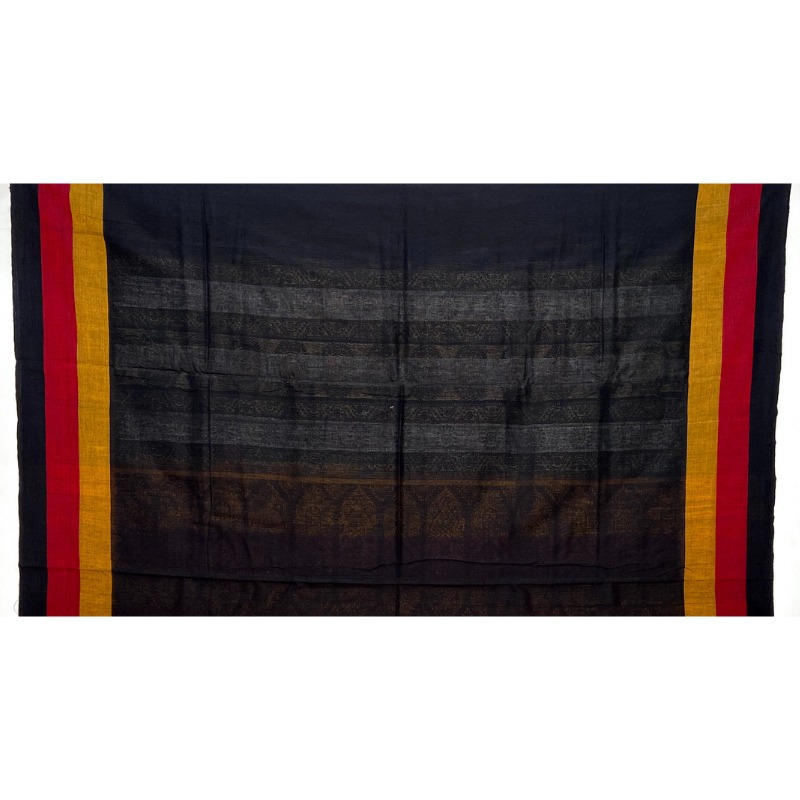 Sonepuri Bomkai Handloom Cotton Saree