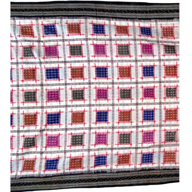 Sambalpuri Handloom Ikat Cotton Saree