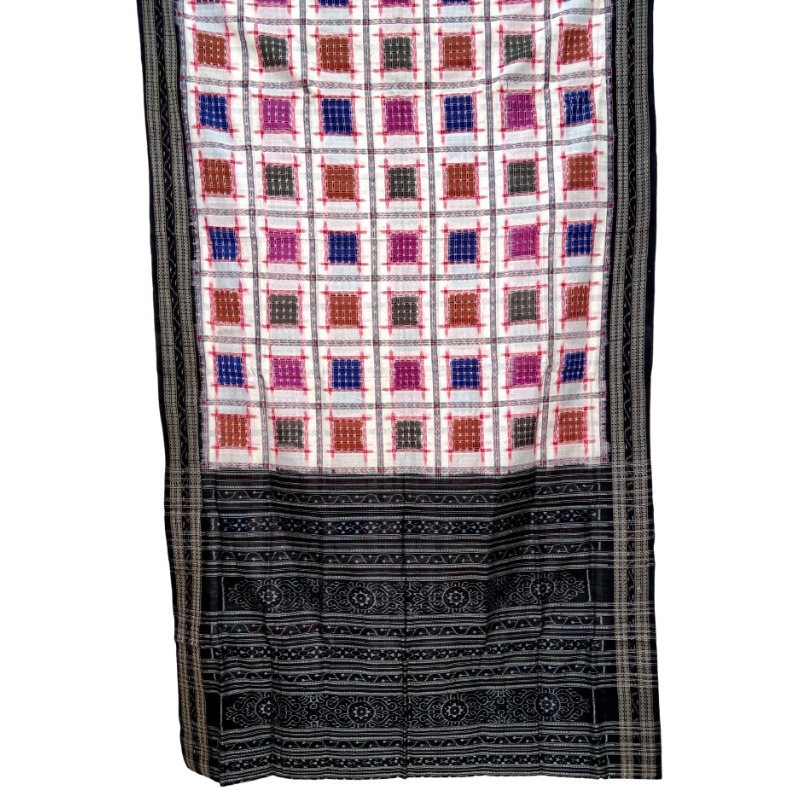 Sambalpuri Handloom Ikat Cotton Saree