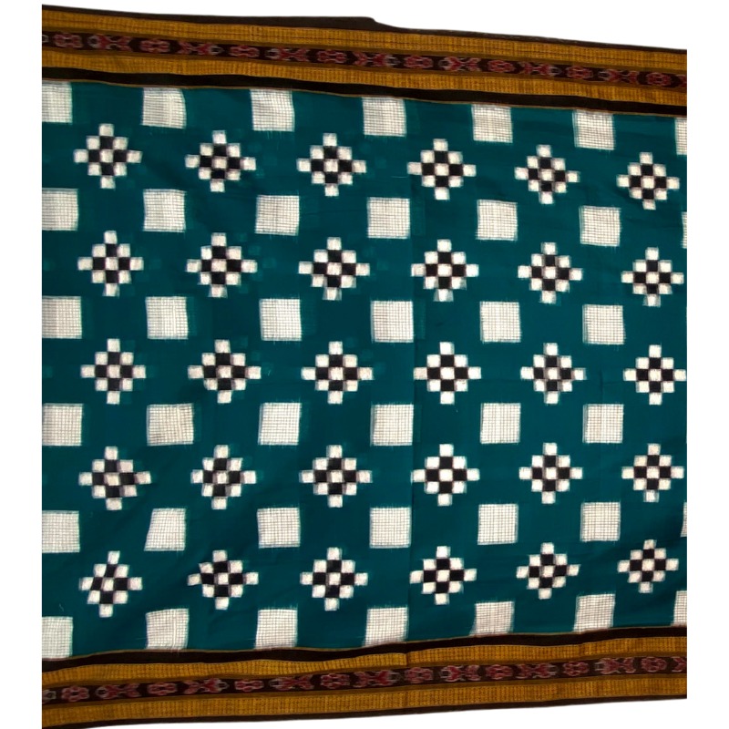 Sambalpuri Handloom Ikat Cotton Saree