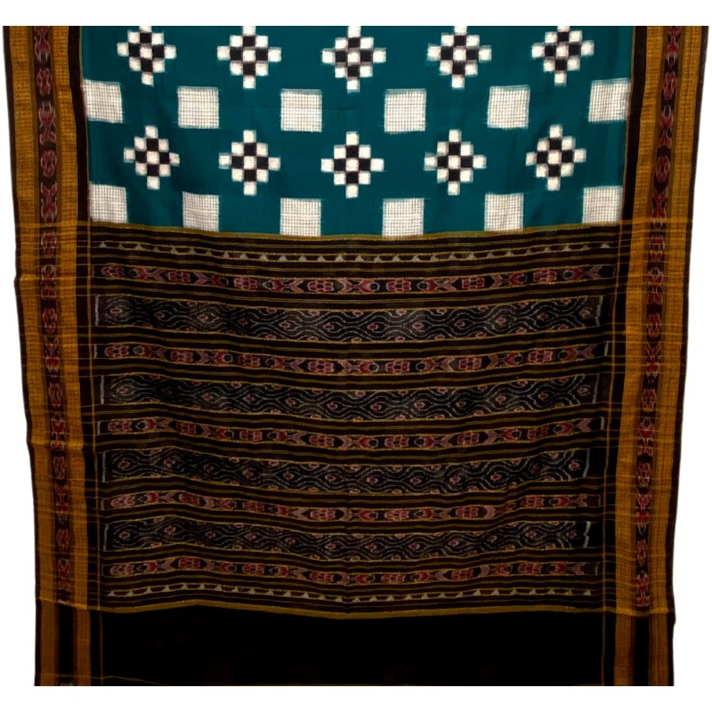 Sambalpuri Handloom Ikat Cotton Saree