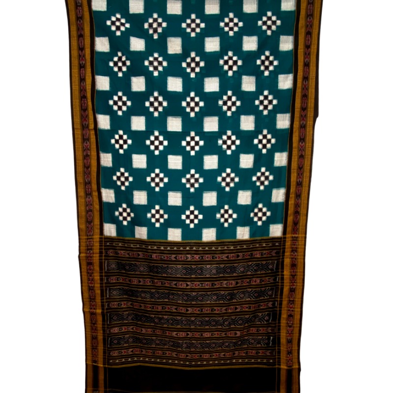 Sambalpuri Handloom Ikat Cotton Saree