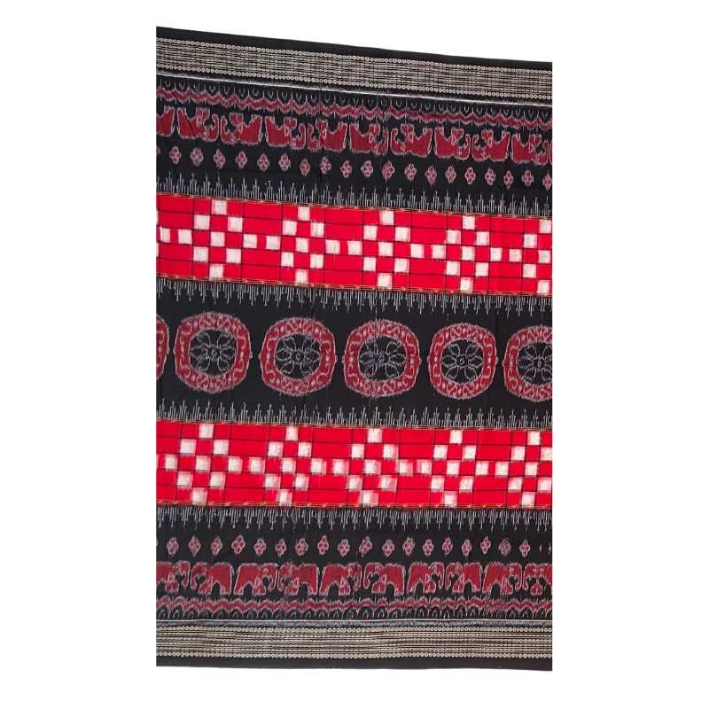 Sambalpuri Handloom Ikat Cotton Saree