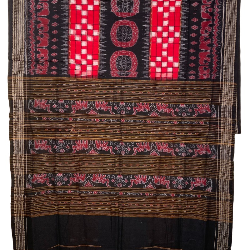 Sambalpuri Handloom Ikat Cotton Saree