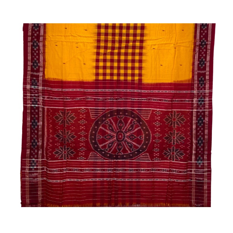 Odisha Handloom Nuapatna Cotton Saree