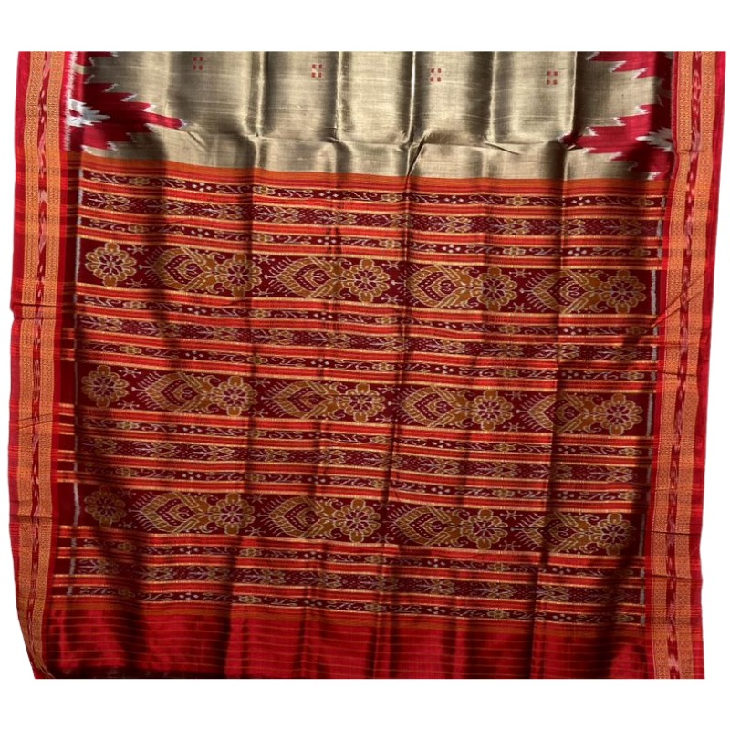 Odisha Handloom Khandua Silk Saree