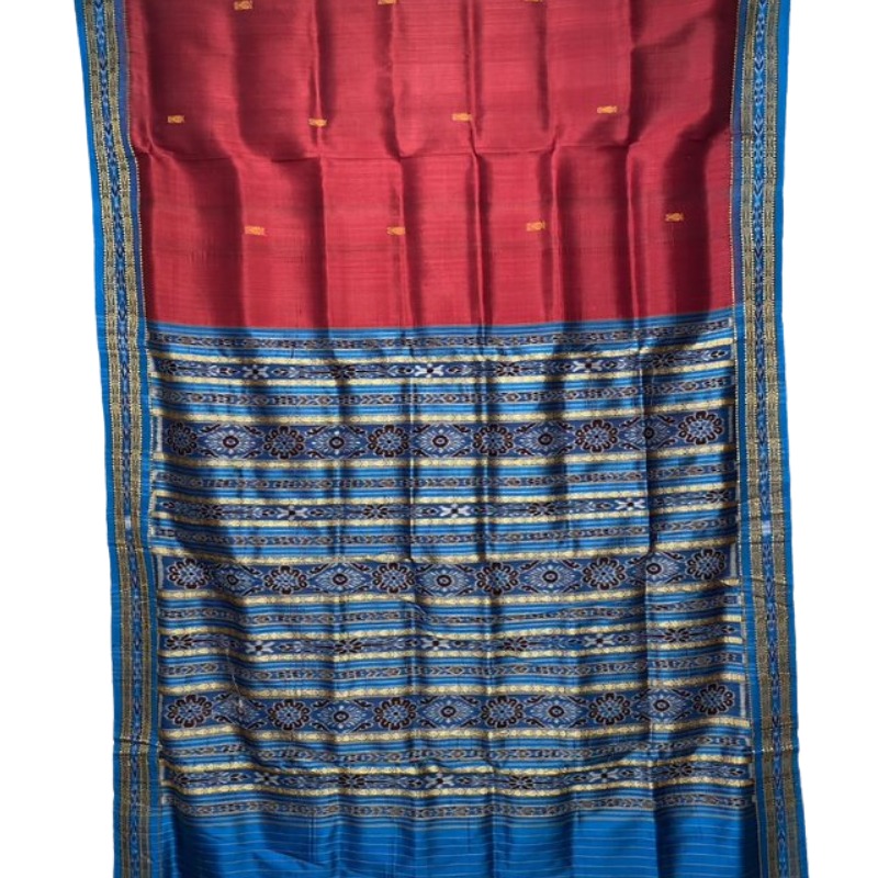 Odisha Handloom Khandua Silk Saree