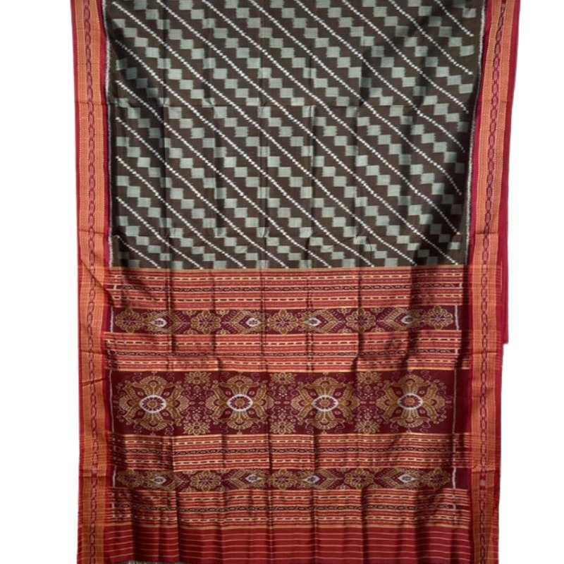 Odisha Handloom Khandua Silk Saree