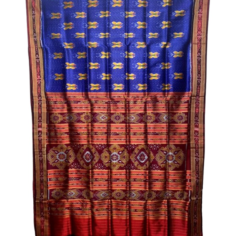 Odisha Handloom Khandua Silk Saree