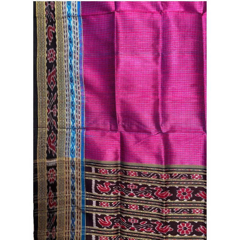 Handwoven Sachipar Silk Saree