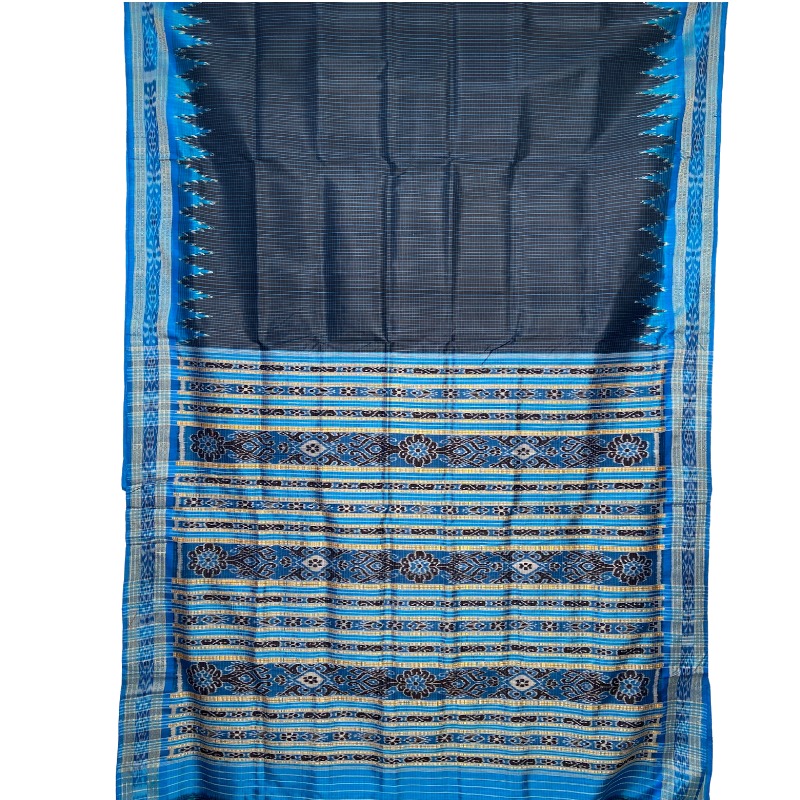 Handwoven Sachipar Silk Saree