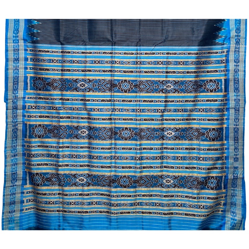 Handwoven Sachipar Silk Saree