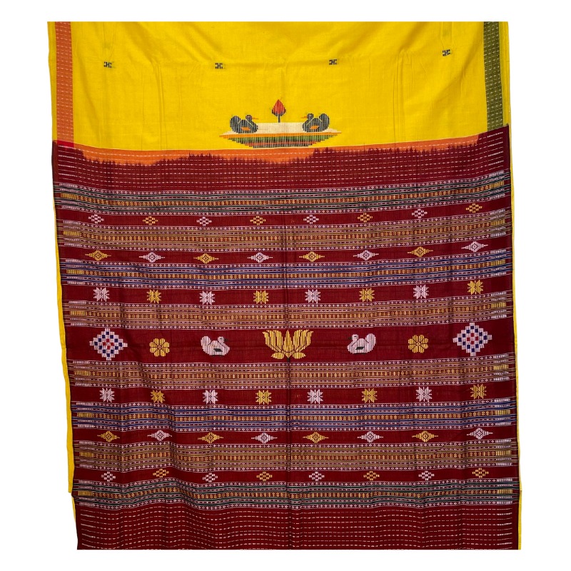 Revival Weave Dhalapathara Handloom Cotton Sarees