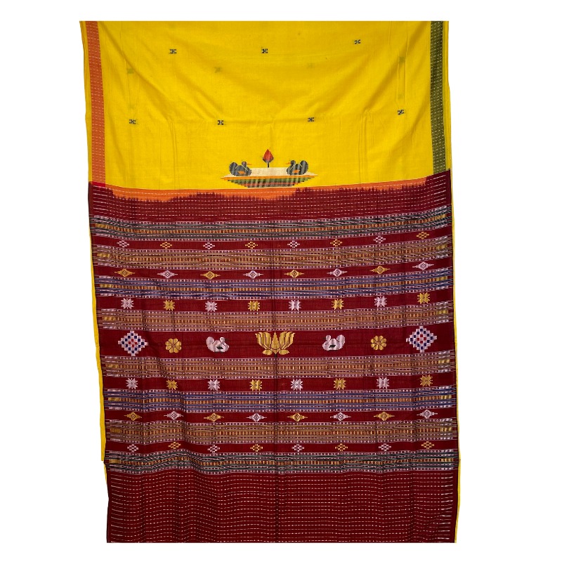 Revival Weave Dhalapathara Handloom Cotton Sarees