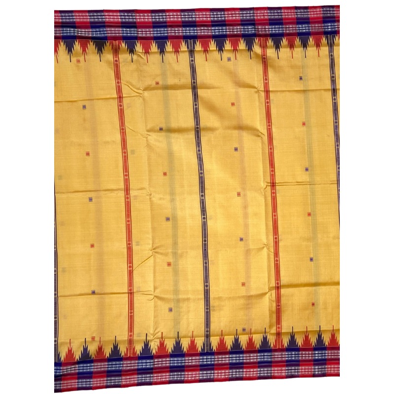 Odisha Handloom Berhampuri Double Pallu Silk saree