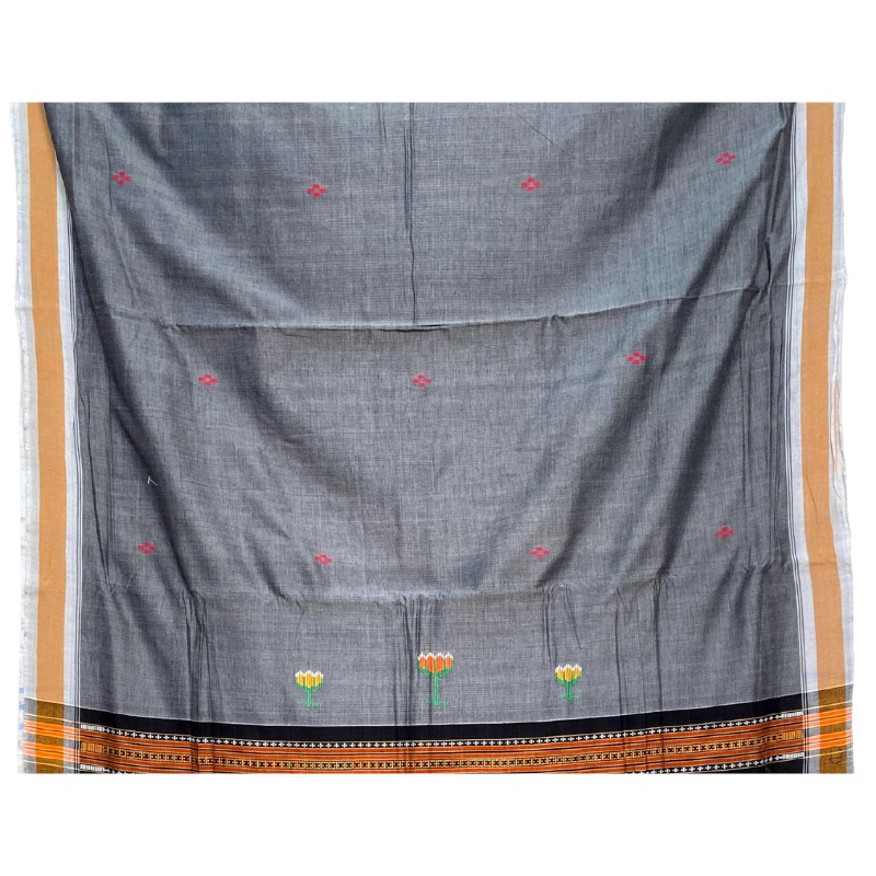 Dhalapathar Handloom Cotton Saree