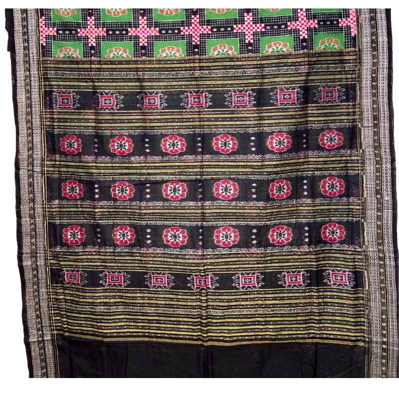Sambalpuri Handloom Ikat Cotton Saree