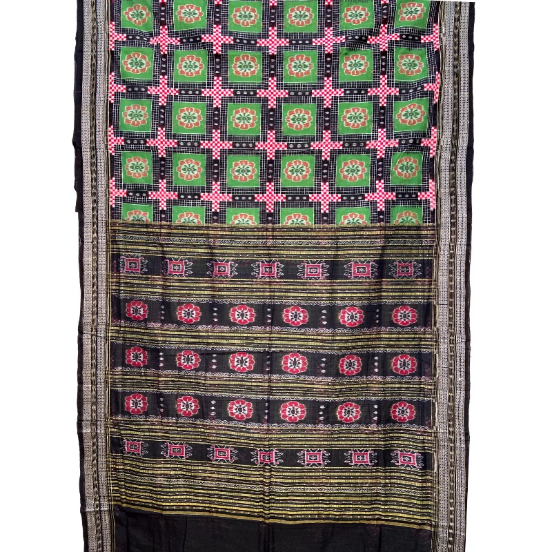 Sambalpuri Handloom Ikat Cotton Saree