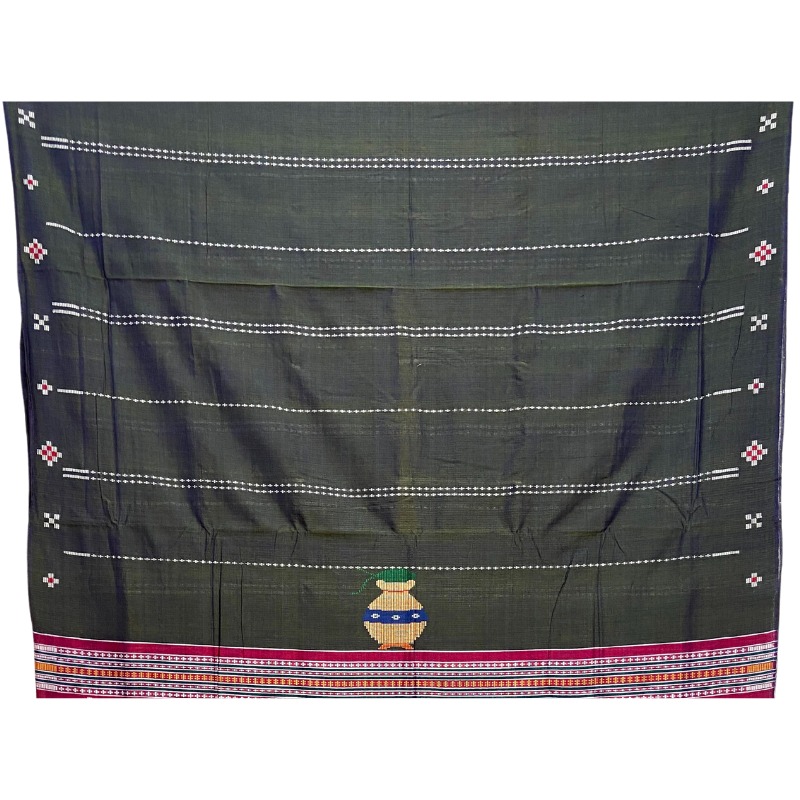 Dhalapathar Handloom Cotton Saree