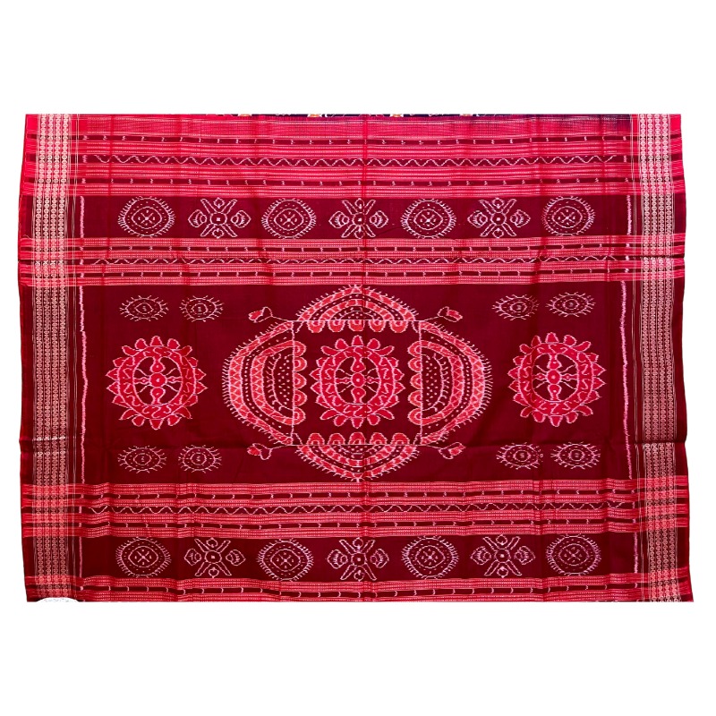 Sambalpuri Handloom Ikat Cotton Saree