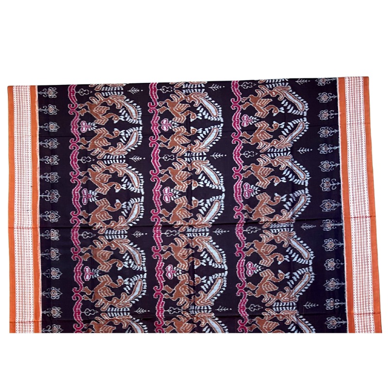 Sambalpuri Handloom Ikat Cotton Saree