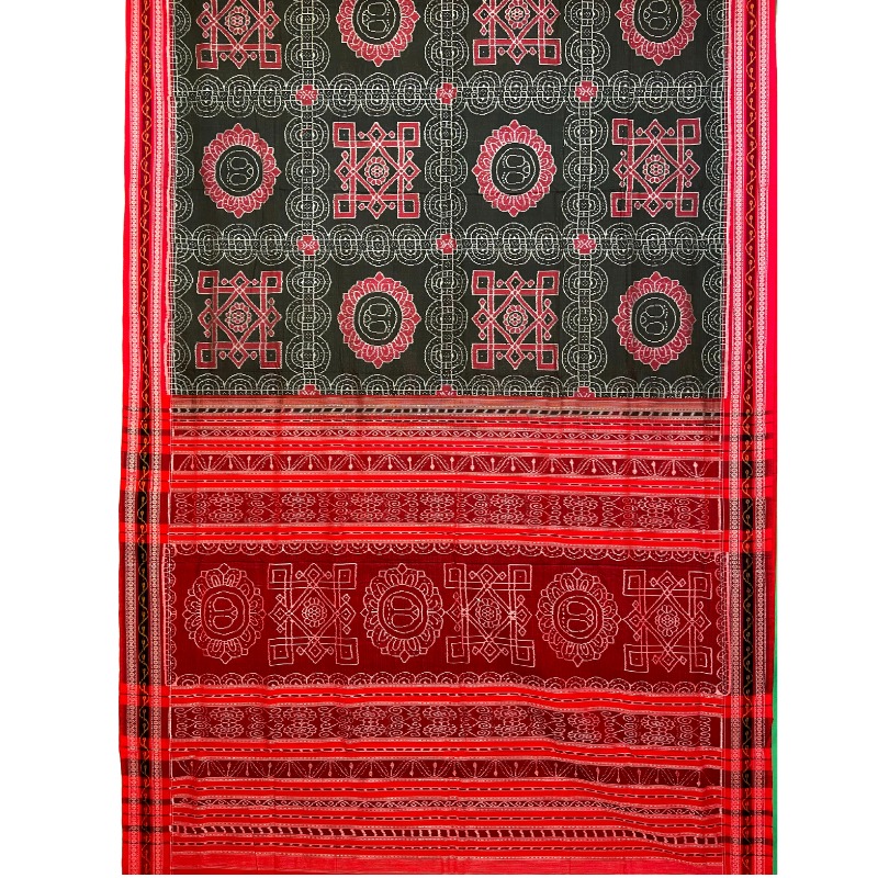 Sambalpuri Handloom Ikat Cotton Saree