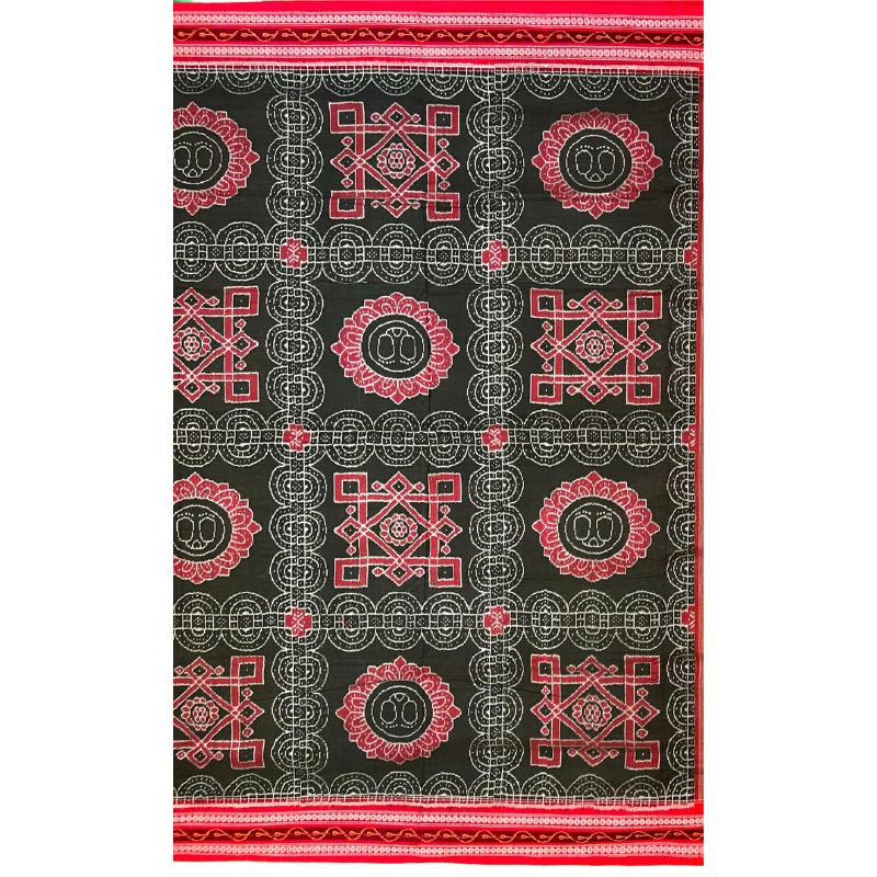 Sambalpuri Handloom Ikat Cotton Saree