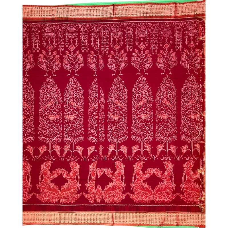 Sambalpuri Handloom Ikat Cotton Saree