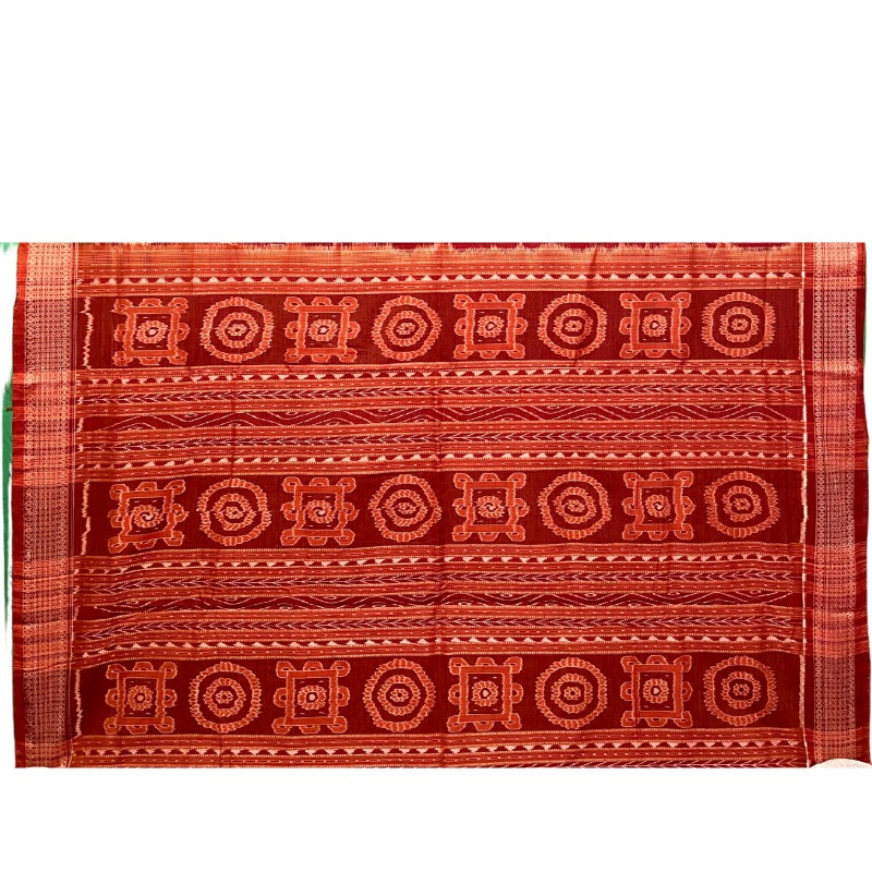 Sambalpuri Handloom Ikat Cotton Saree