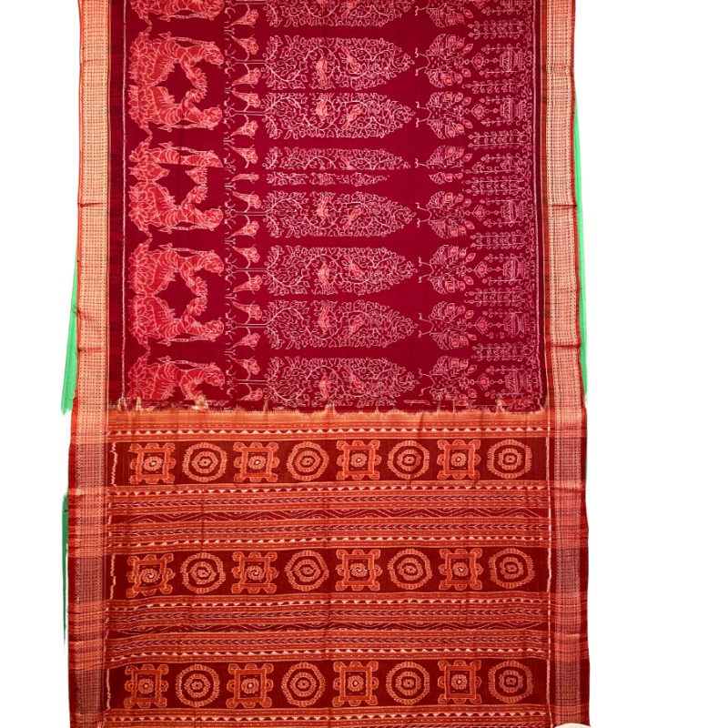 Sambalpuri Handloom Ikat Cotton Saree