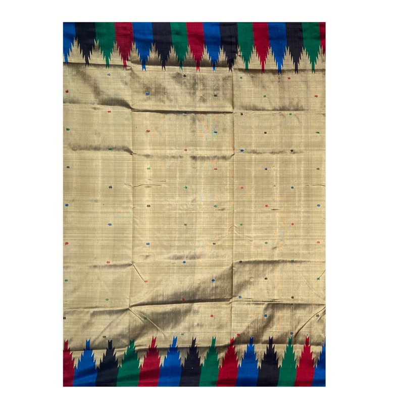 Odisha Handloom Berhampuri Single Pallu Silk saree