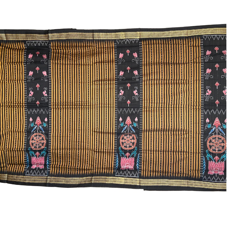 Sambalpuri Handloom Ikat Cotton Saree