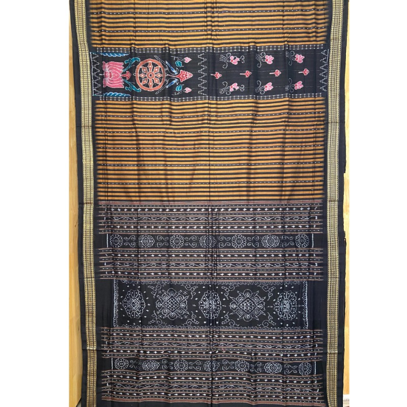 Sambalpuri Handloom Ikat Cotton Saree