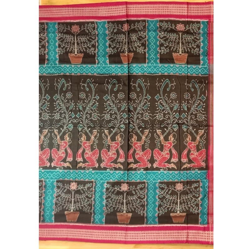 Sambalpuri Handloom Ikat Cotton Saree