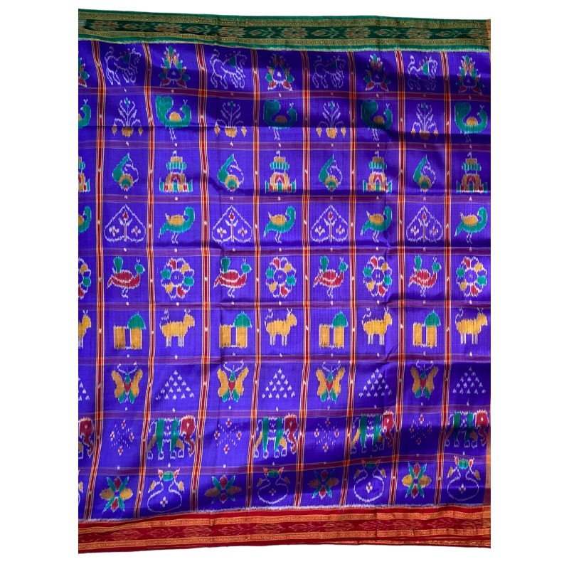 Odisha Handloom Khandua Silk Saree
