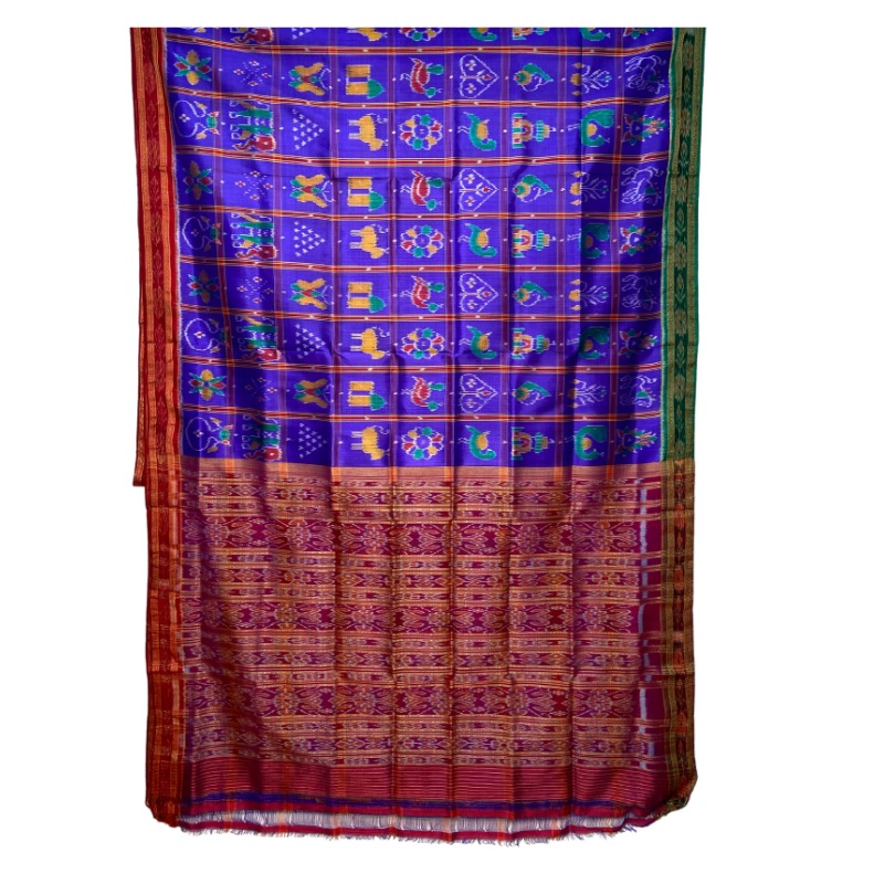 Odisha Handloom Khandua Silk Saree