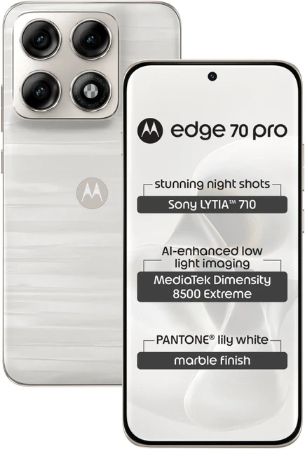 MOTOROLAMOTO EDGE 70 PRO 8256GB LILY WHITE