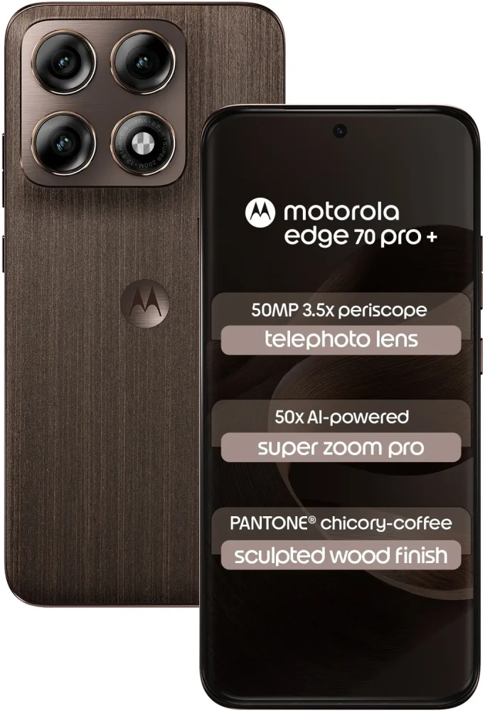 Image of MOTOROLA:MOTO EDGE 70 PROPLUS 12+256GB CHICORY COFFEE BROWN