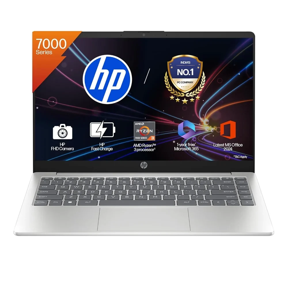 HP 15 Ryzen 3 Laptop 8GB 512GB SSD