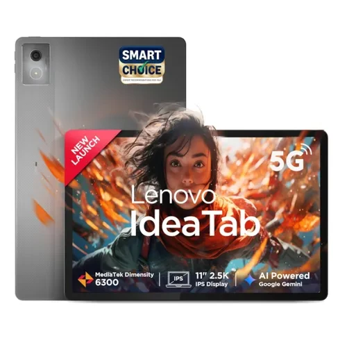 Lenovo Idea Tab 11 Inch 2794 cm 25K Touch Display MediaTek Dimensity 6300 8GB RAM 256GB Storage 8MP Rear 5MP Front Camera Android 15 4-Speakers with Dolby Atmos Wi-Fi Cellular Grey