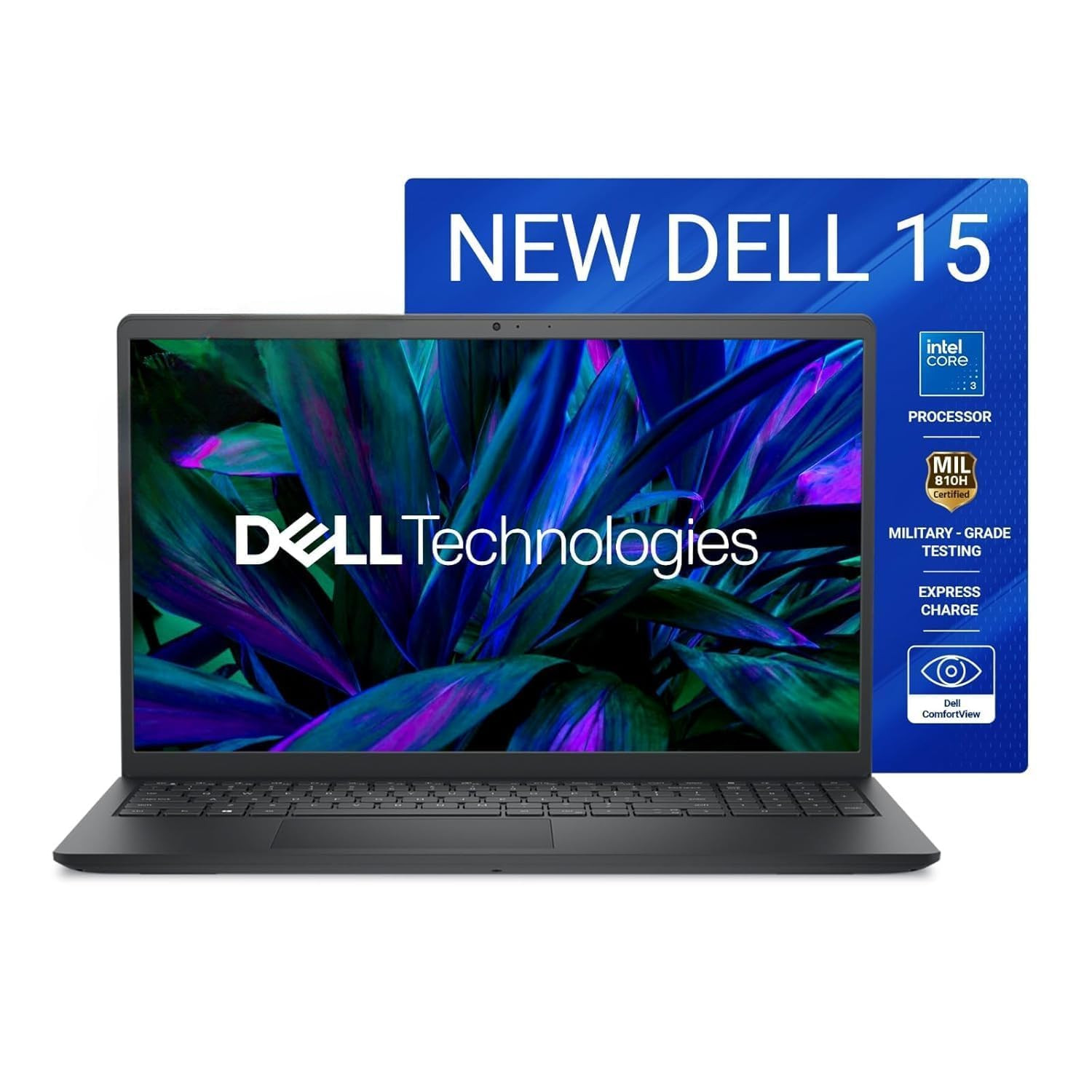 DELL LAPTOP 15 INTEL CORE I5-1334U8 GB DDR-4512 GB SSD156FHDWINDOWS 11 MSO 2024CARBON BLACK