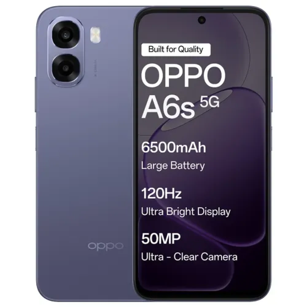 Image of OPPO:A6S 5G 6+128GB PLUM PURPLE