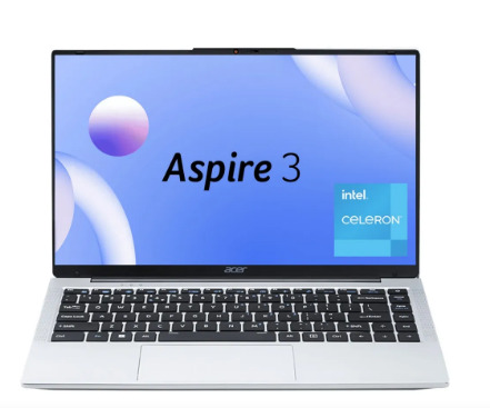 Acer Aspire 3 A325-45 Laptop Intel Celeron N4500 8GB RAM 512GB SSD 156 inch 396 cm Full HD LED Backlit Display Intel UHD Graphics Windows 11 UN344SI007