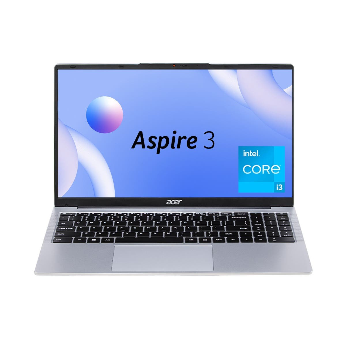 Acer Aspire 3 A325-53 Laptop Intel Core i3-1305U 8GB DDR4 500GB Gen4 SSD 156 FHD IPS Windows 11 Home MS Office Silver